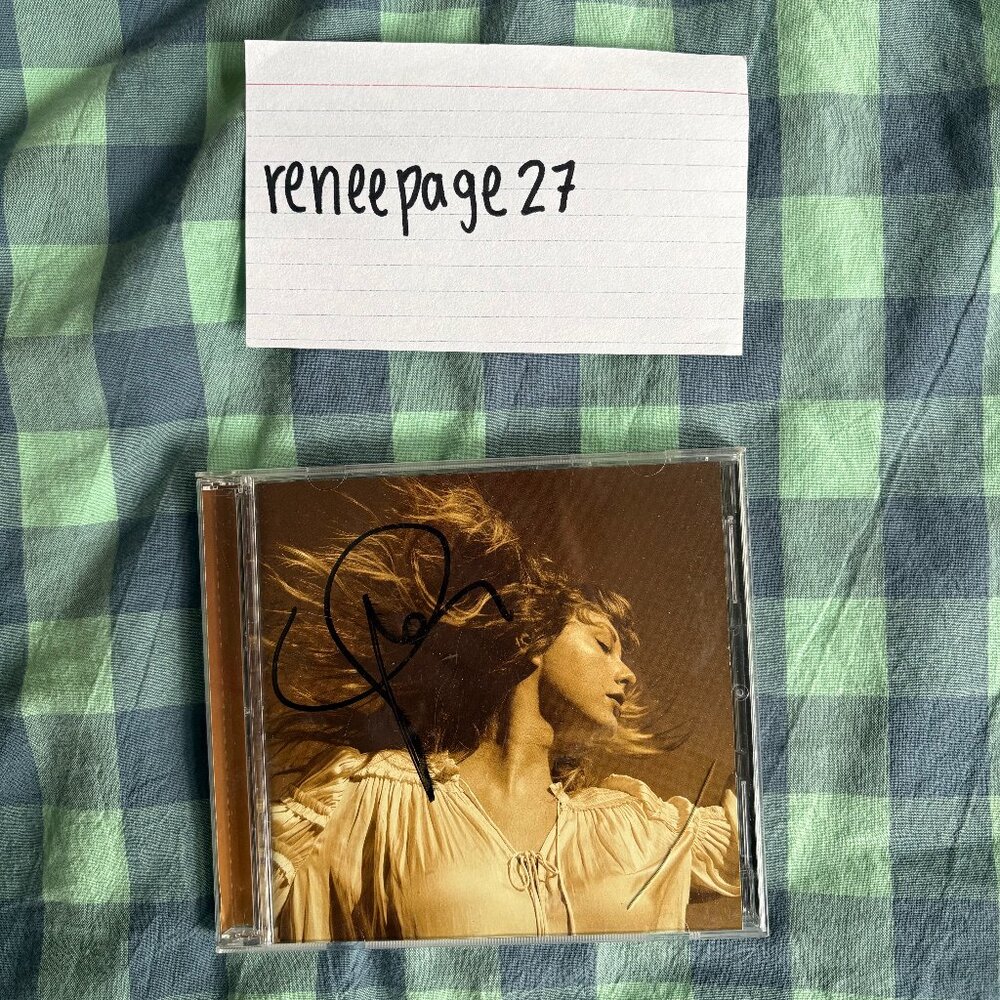 Fearless (Taylor's Version) Signed CD